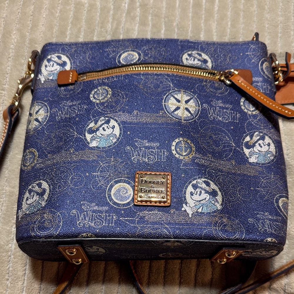 Dooney & Bourke Disney Wish Navy Crossbody Bag
